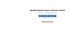 Desktop Screenshot of deathmetal.org