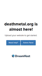 Mobile Screenshot of deathmetal.org